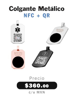 colgante metalico